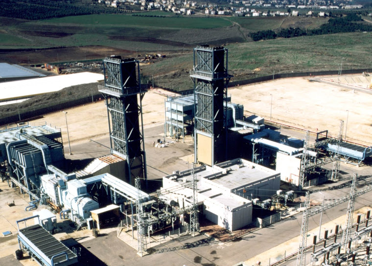 הפעלת 2 טורבינות גז תעשיתיות בתחנות הכוח אילון תבור וצפית . כושר הייצור בכל תחנה 200 מגוואט	